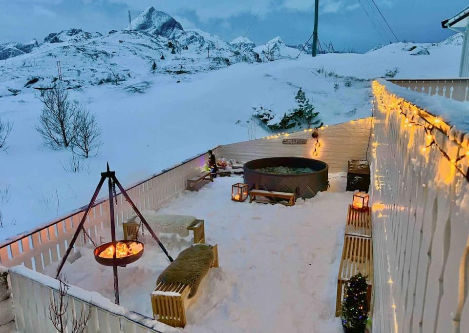 Sundet Lofoten Holiday House Villa Sund  Ngoại thất bức ảnh