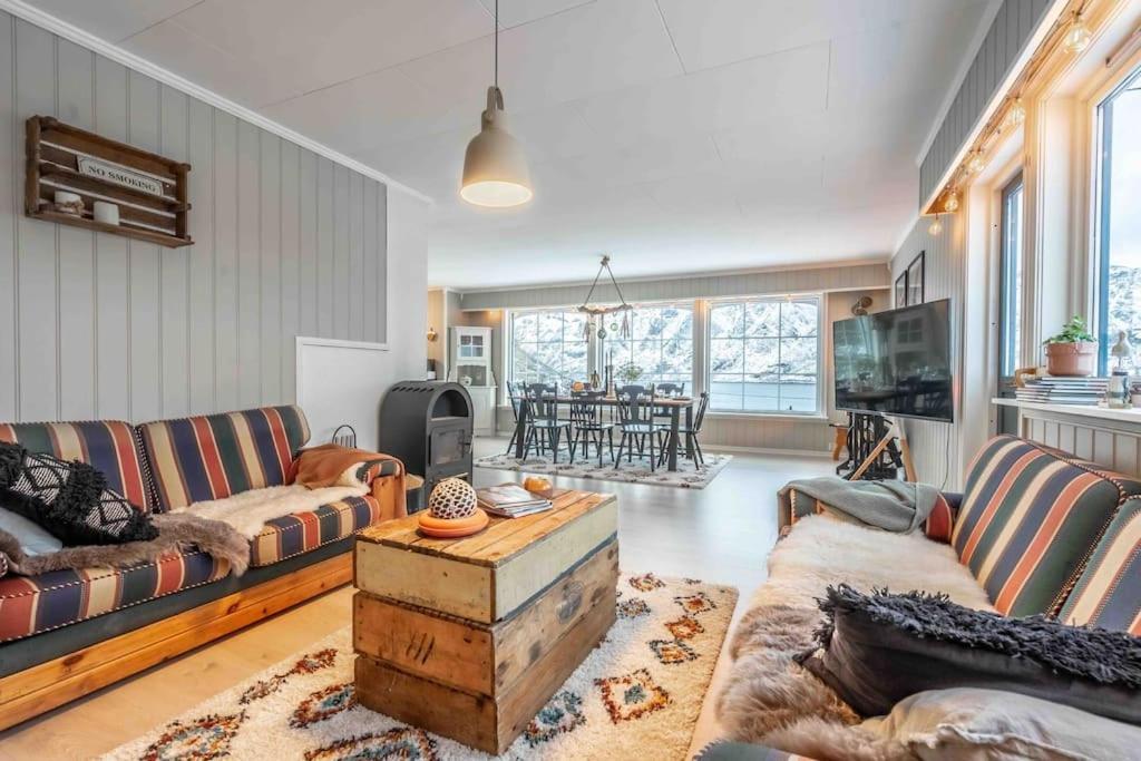 Sundet Lofoten Holiday House Villa Sund  Ngoại thất bức ảnh